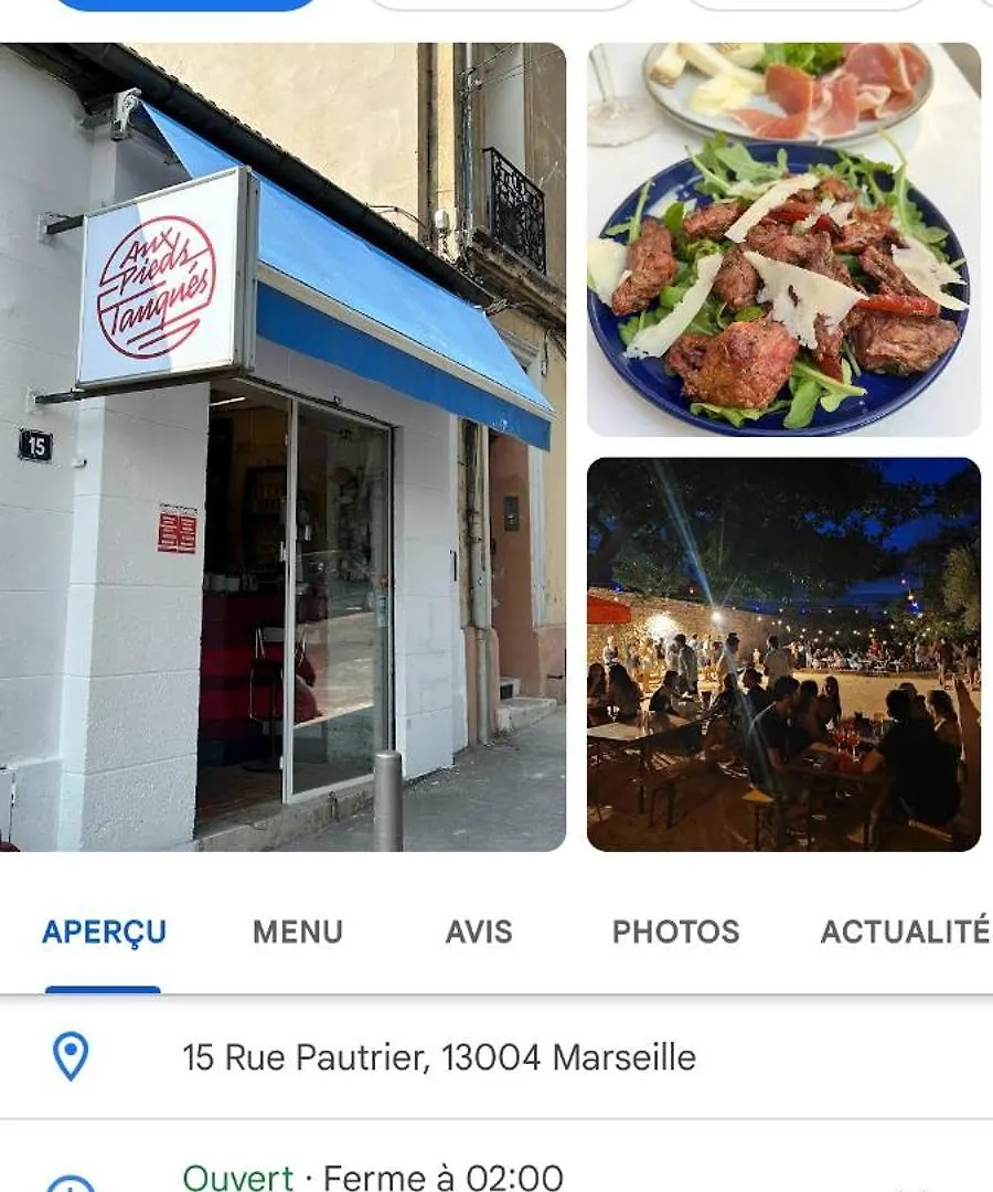 Chambre D'Hote 1 Pers - Maison Avec Terrasse Et Jardin Pres De La Friche De La Belle De Mai Marseille Francie
